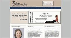 Desktop Screenshot of parkaireconsultants.com
