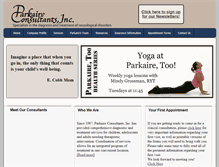 Tablet Screenshot of parkaireconsultants.com